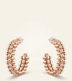 Cartier Clash de Cartier rose gold diamond earrings, UK version