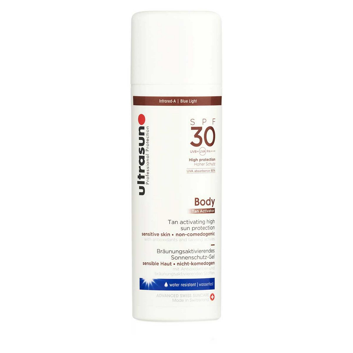 Ultrasun Body Tan Activator 30spf sun protection 150ml Suncare & Travel Boots   