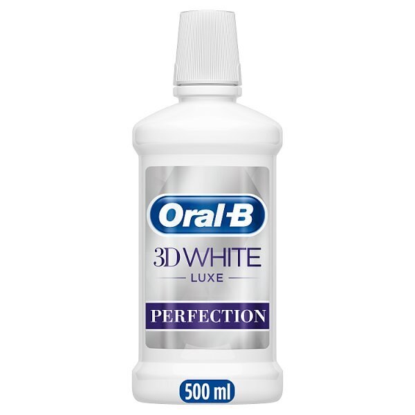 Oral-B 3D White Luxe Perfection Mouthwash 500ml Mouthwash Boots   