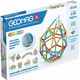 Geomag Supercolor 142 piece magnetic building set - British product