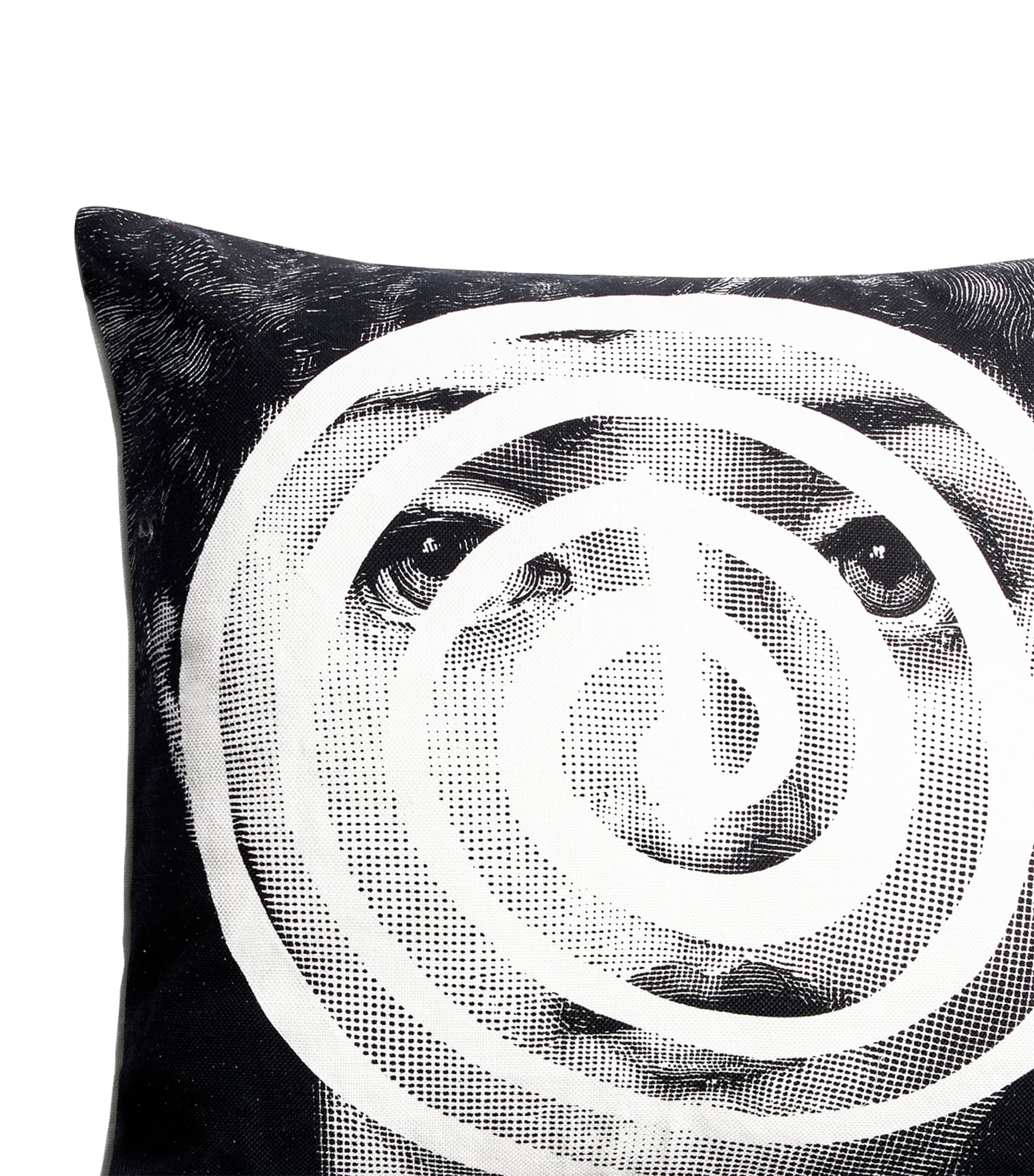 Fornasetti Tema e Variazioni No. 18-297 cushion 40cm x 40cm - British product