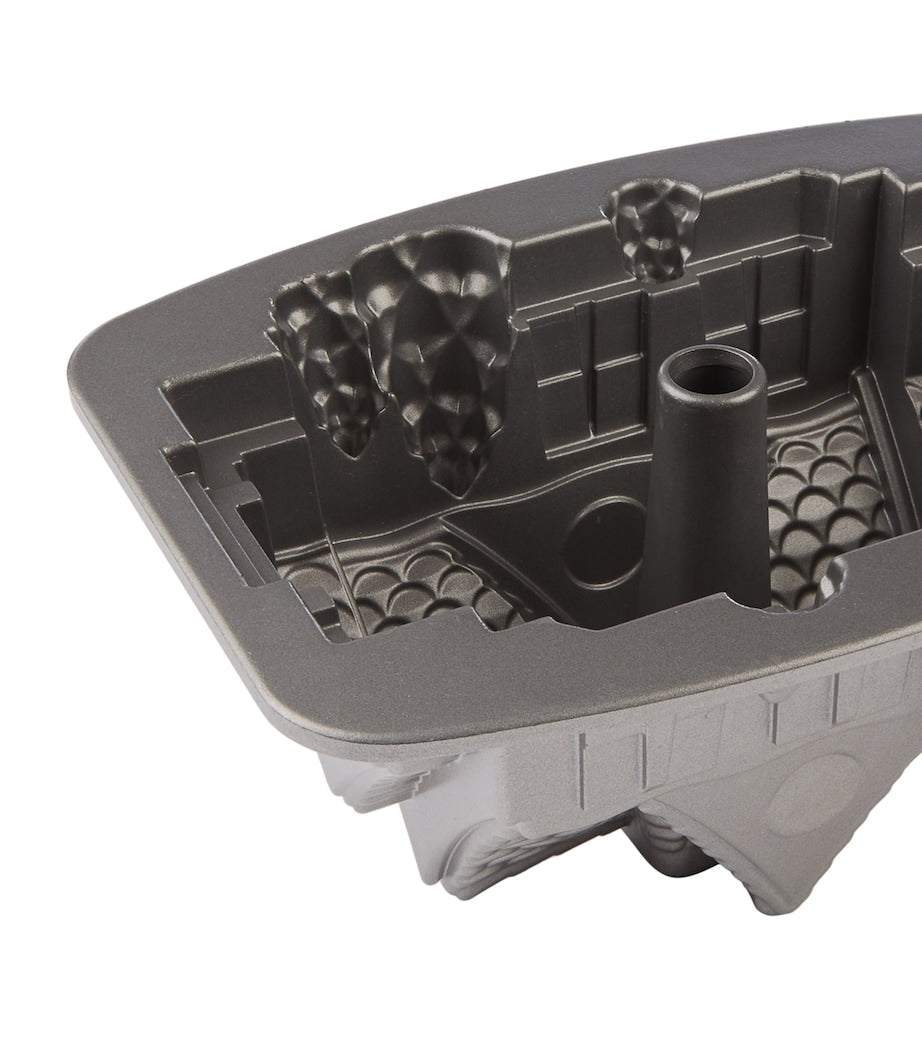 Nordic Ware gingerbread house-shaped Bundt pan, imported from the UK