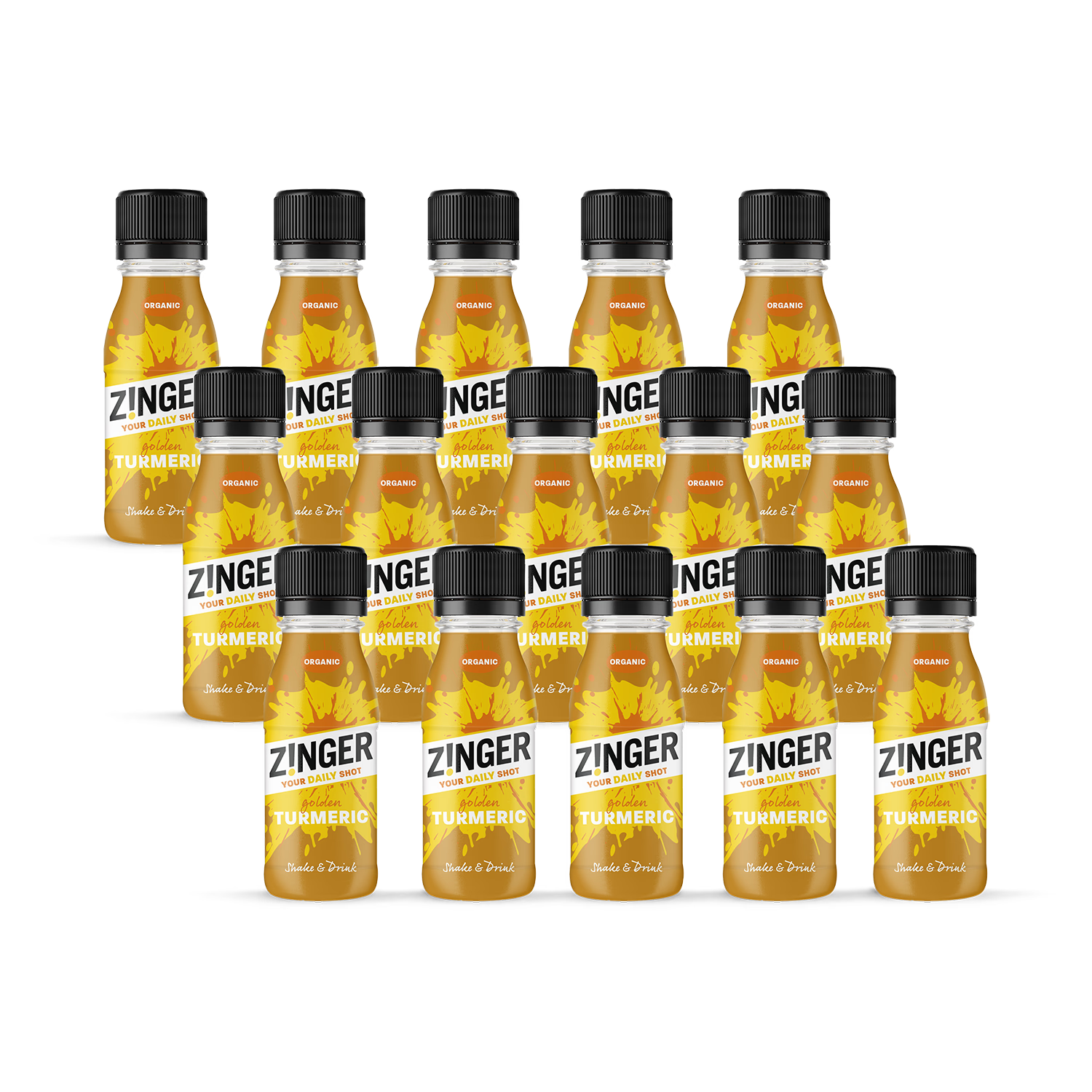 James White Drinks Turmeric Zinger Shot 15 x 70ml, UK version