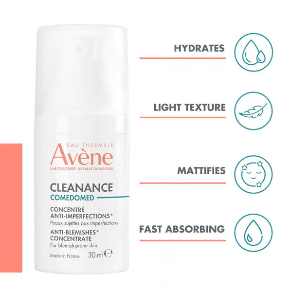 Avène Cleanance Comedomed anti-blemish moisturiser 30ml - British product