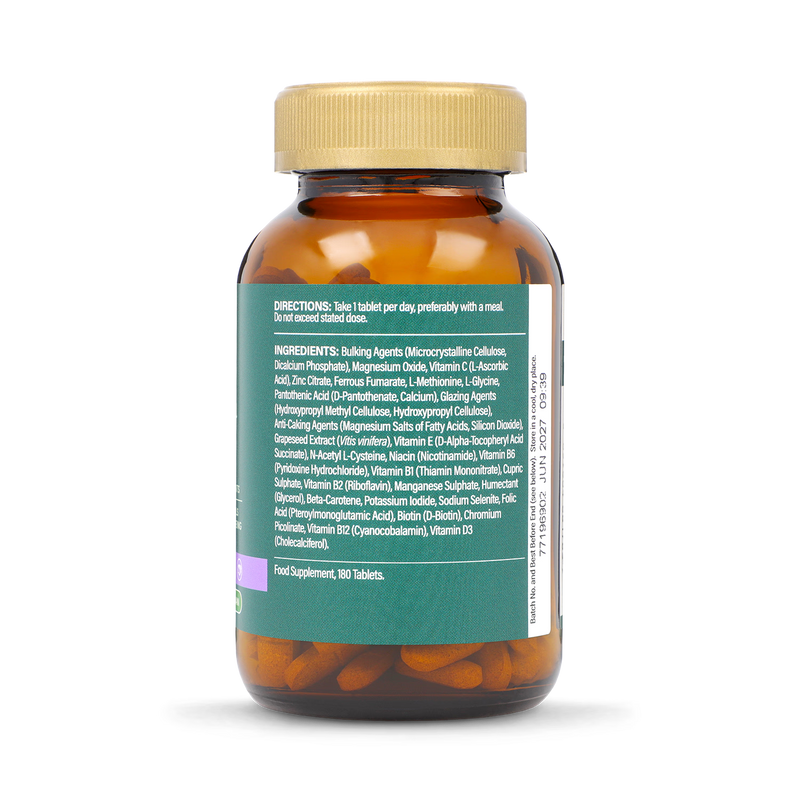 Holland & Barrett Skin Hair Nails Formula 180 Tablets, UK version