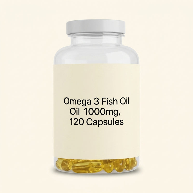 Holland & Barrett Pescatarian Omega 3 Fish Oil 1000mg 120 capsules, UK version