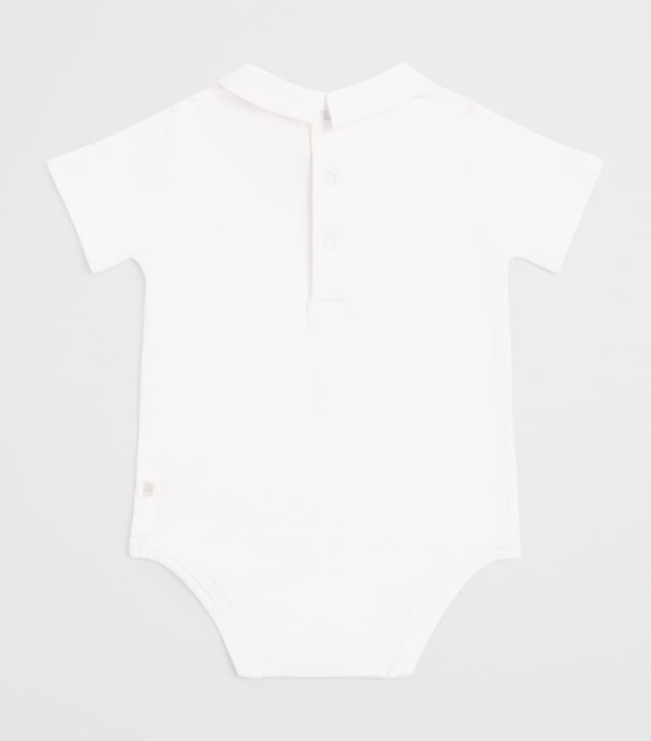 Marie-Chantal Pima Cotton Race Car Bodysuit (0-18 Months)