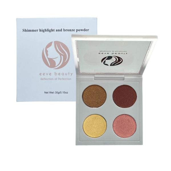 Eeve Beauty highlighter bronzer palette 02 30g - British product
