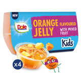 Dole Kids Orange Flavoured Jelly with Mixed Fruit 4x93g GOODS Sainsburys   