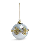 Miniature Wreath Christmas Tree Decoration with Red Fruits and Ribbon
