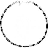 Police black men's silo necklace, imported from the UK