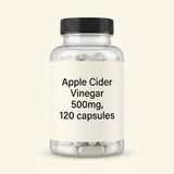Holland & Barrett apple cider vinegar 500mg 120 capsules (British brand)