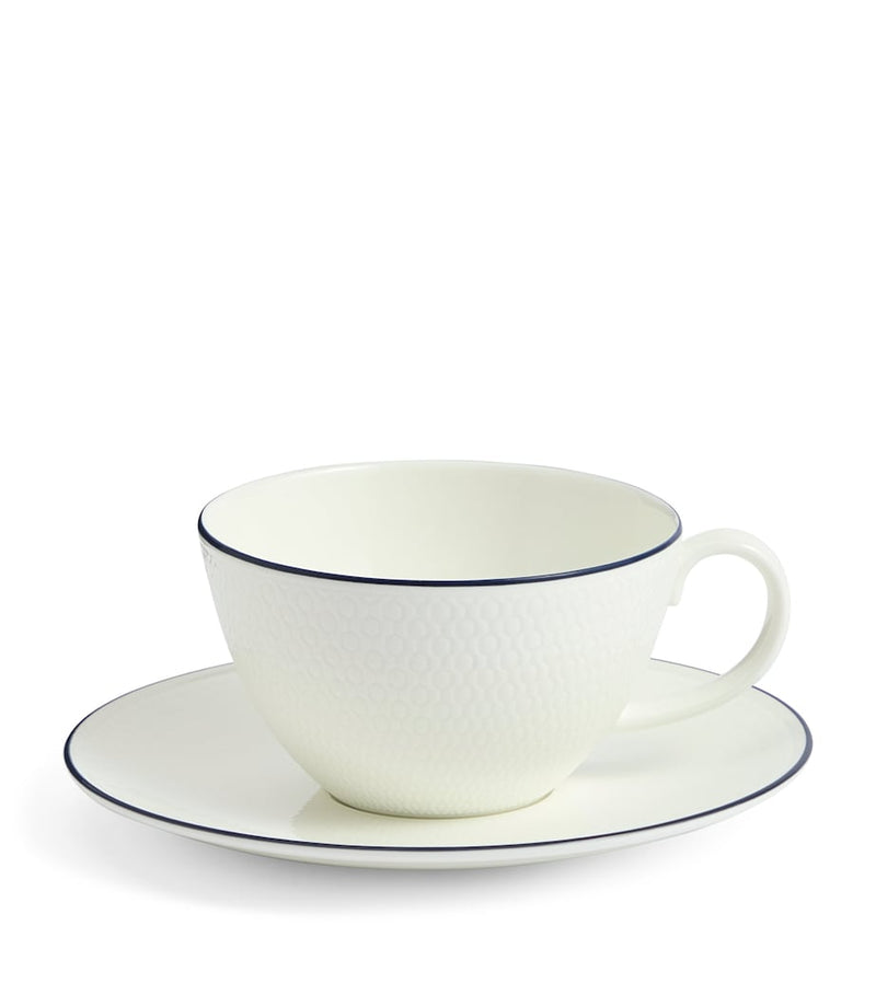 Wedgwood Gio teacup and saucer set (British brand)
