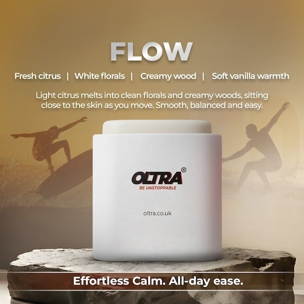 Oltra Glide Natural Anti-Chafe Starter Pack Flow 40g, imported from the UK