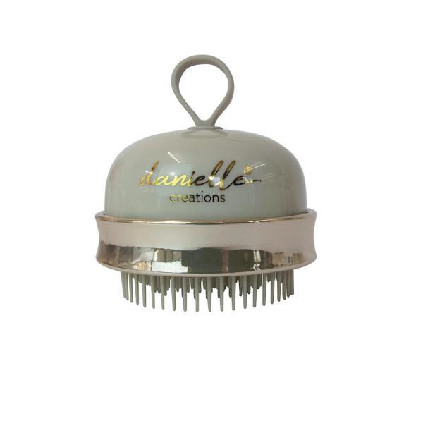Danielle Creations 2-in-1 scalp brush and massager, imported from the UK
