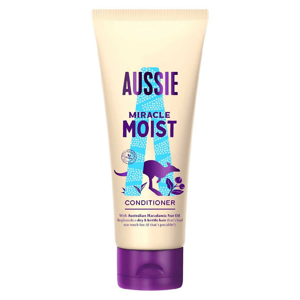 Aussie Miracle Moist Vegan Hair Conditioner 200ml