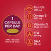 Seven Seas Omega-3 max strength 30 capsules, imported from the UK