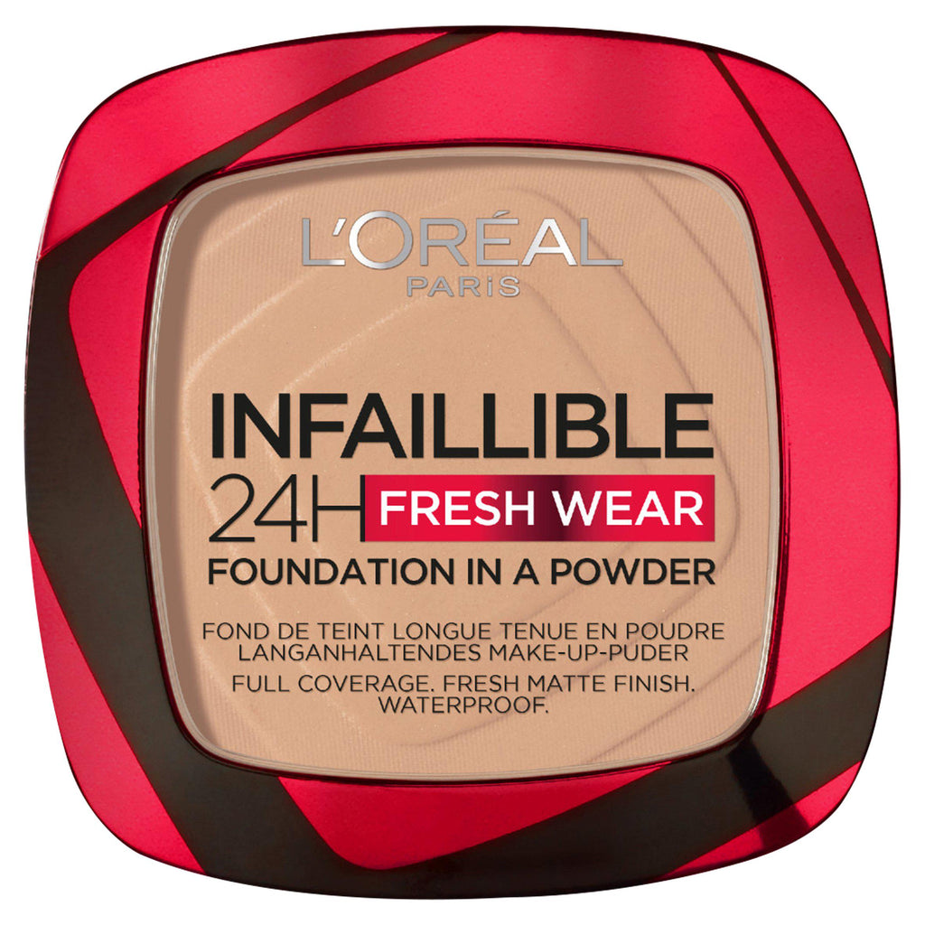 L'Oreal Paris Infallible 24H Fresh Wear Foundation in a Powder Shade 120 Vanilla