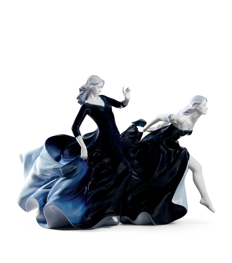 Lladró Night Approaches porcelain figurine, UK version