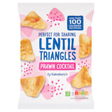 Sainsbury's Lentil Triangles Prawn Cocktail 85g GOODS Sainsburys   