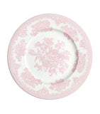 Burleigh Pink Asiatic Pheasant plates set of 4, 25cm diameter - British product