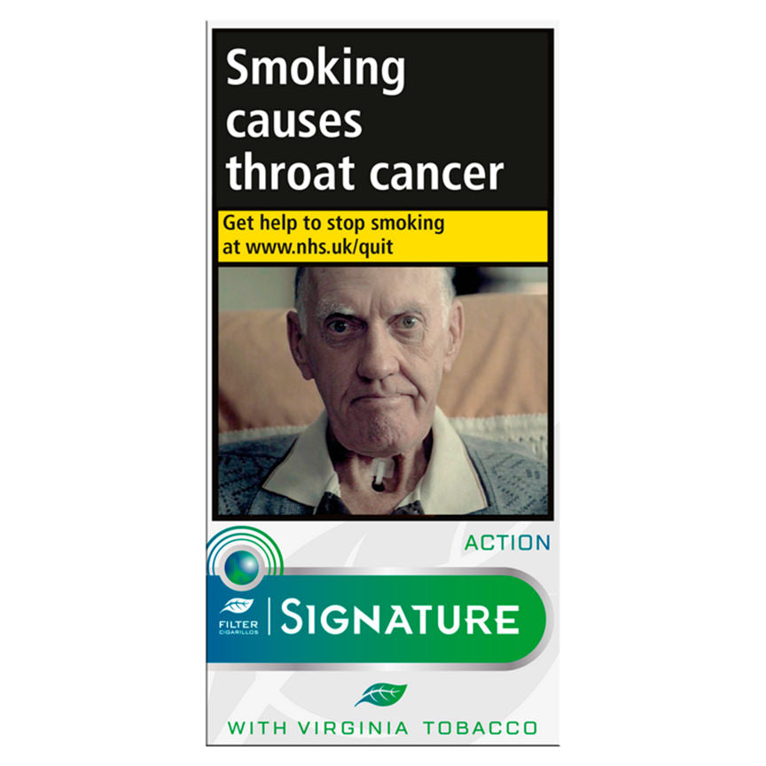 Signature Action 10 Filter Cigarillos GOODS ASDA   