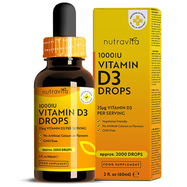 Nutravita Vitamin D3 1000iu 25µg - 365 Sofgels