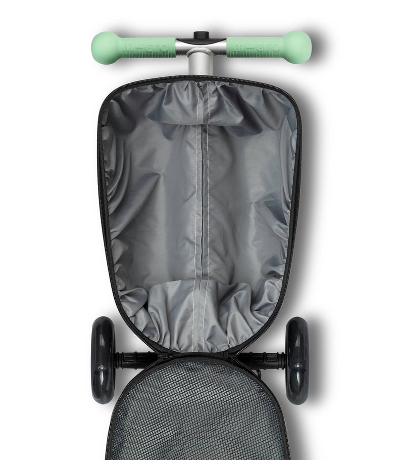 Micro Scooters mini foldable suitcase scooter with 13-litre capacity for children, imported from the UK