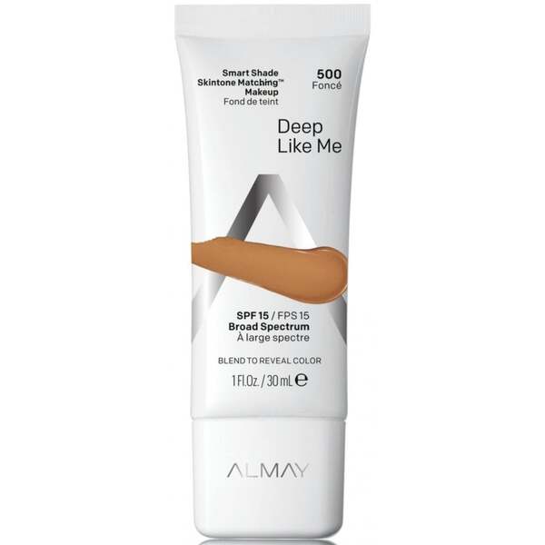 Almay Deep Like Me Foundation 30ml shade 500 Deep Neutral, UK version