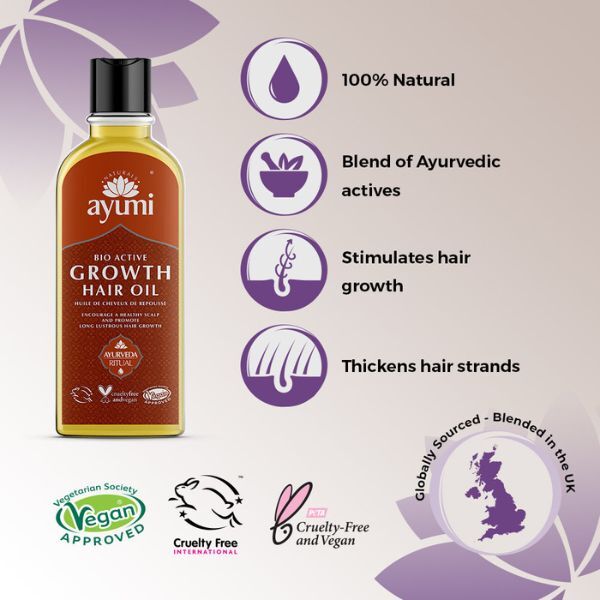 Ayumi Naturals Bio Active Ayumi Hair Growth Oil 150ml GOODS Superdrug   