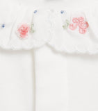 Tartine et Chocolat cotton floral-detail bodysuit for 1-24 months (British brand)