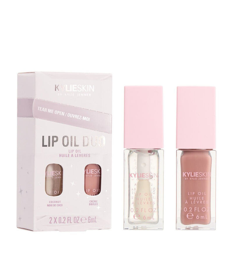 Kylie Cosmetics lip oil duo, UK version