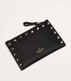 Valentino Garavani Rockstud coin and card holder (British brand)