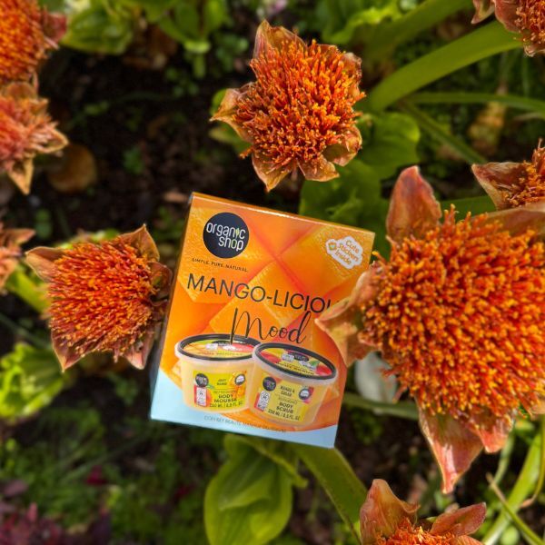 Organic Shop Mango-licious Mood Gift Set 250ml, imported from the UK