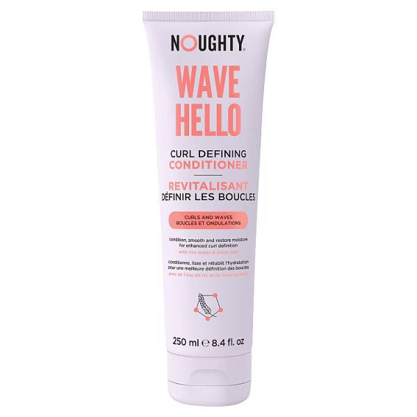 Noughty Wave Hello curl defining conditioner 250ml, imported from the UK