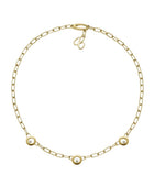 Chopard Happy Diamonds Icons necklace 18kt yellow gold, imported from the UK
