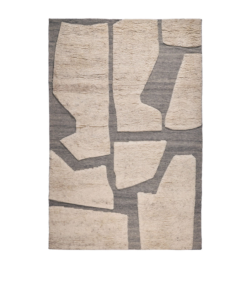 The Rug Company Wool Fossil Ash Rug 2.74m x 1.83m (British brand)