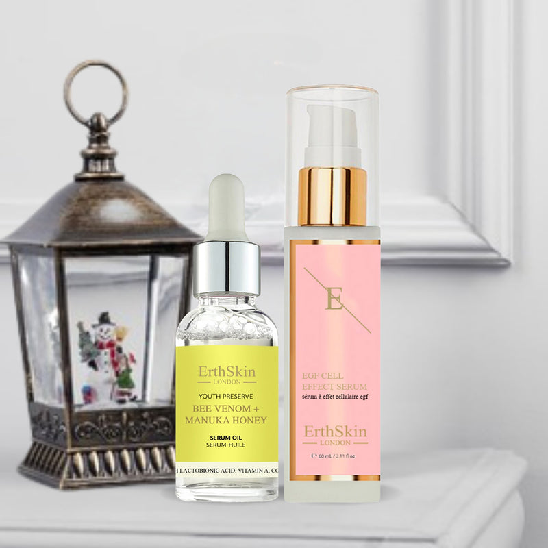 Erth Skin London serum duo Bee Venom 30ml EGF 60ml - British product