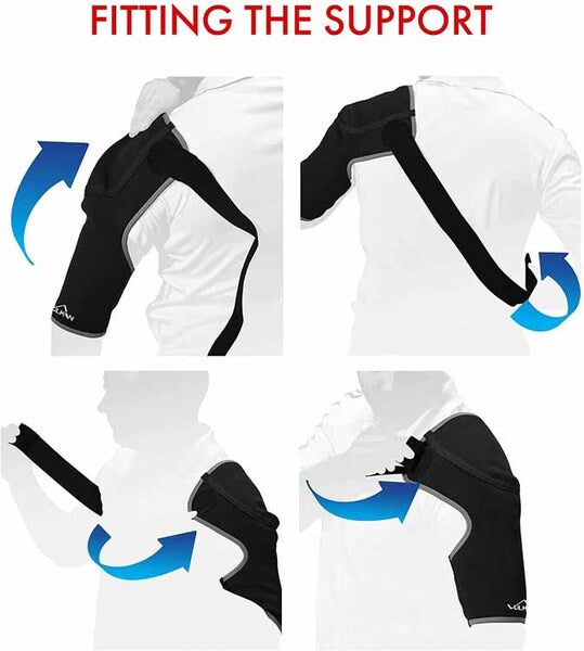 Vulkan Classic Shoulder Support Strap black, UK version