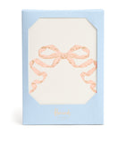 Harrods Blue Bow Greeting Cards Pack of 5, UK version