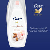 Dove Pampering Almond Cream And Hibiscus Bath Soak 450ml GOODS Superdrug   