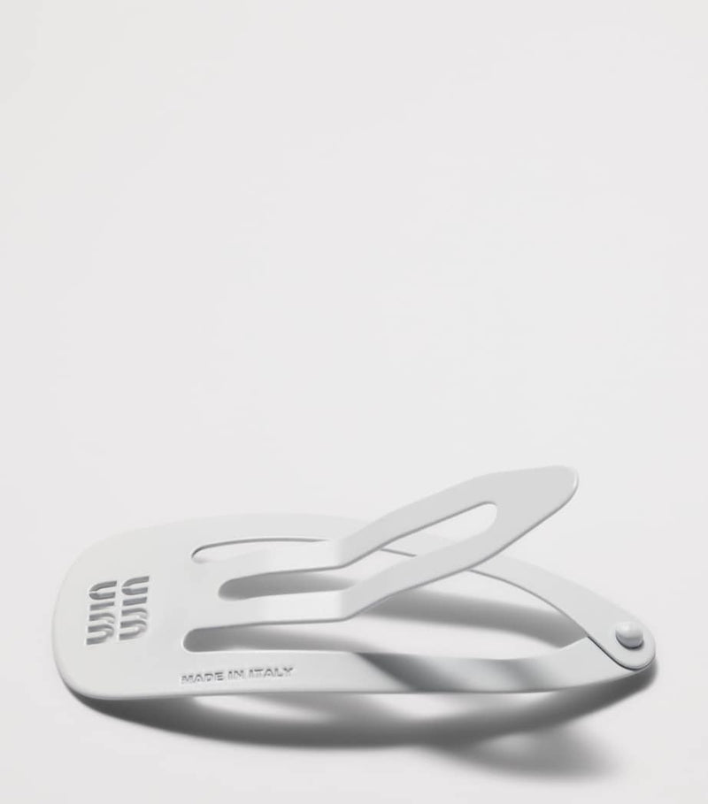 Miu Miu metal logo hair clips set of 2 - British product