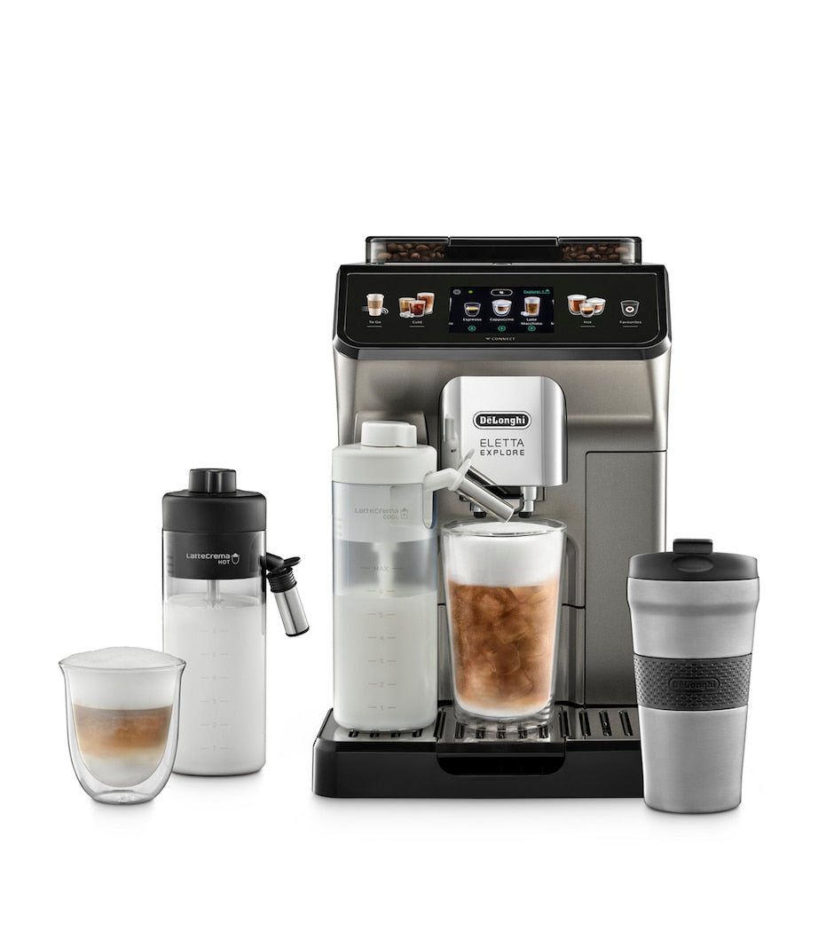 De'Longhi Eletta Explore Cold Brew coffee machine - British product
