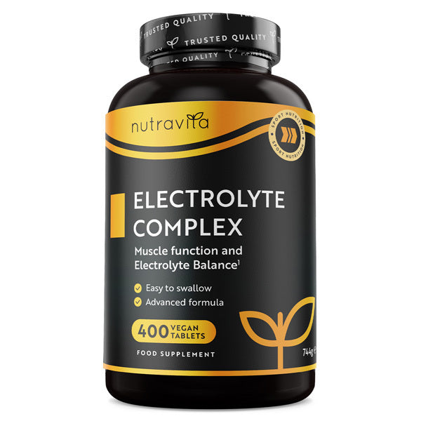 Nutravita electrolyte complex 400 vegan tablets, UK version
