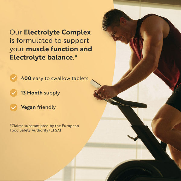 Nutravita electrolyte complex 400 vegan tablets, UK version