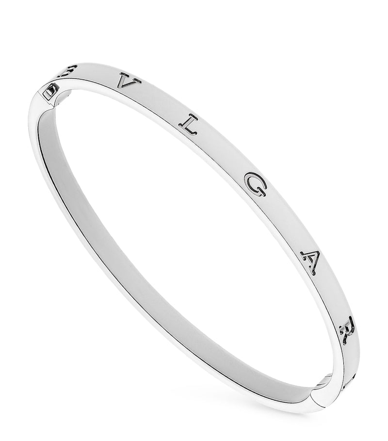 Bvlgari B.zero1 white gold bangle - British product