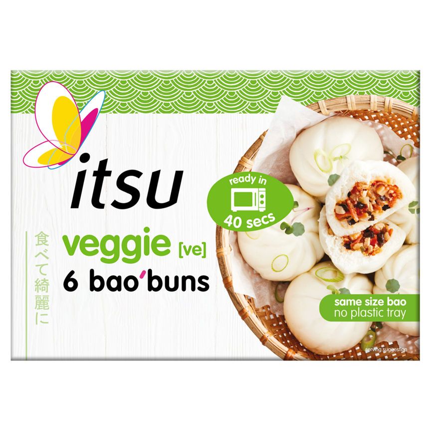 Itsu 6 Veggie Bao'Buns 270g