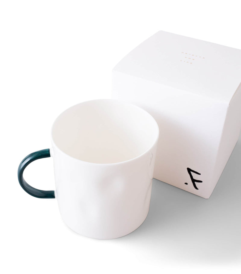 FELDSPAR forest green tea mug - British product