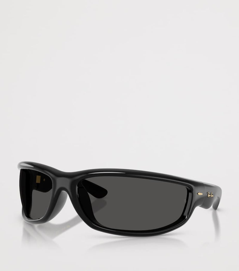 Ray-Ban Ultra Wrap 003 square sunglasses (British brand)