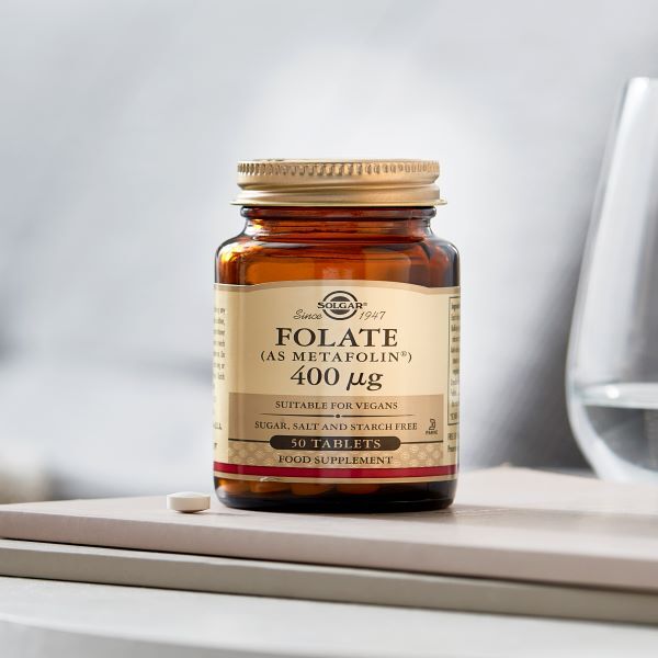 Solgar - Folate 400 g (As Metafolin®) - 50 Capsules GOODS Superdrug   